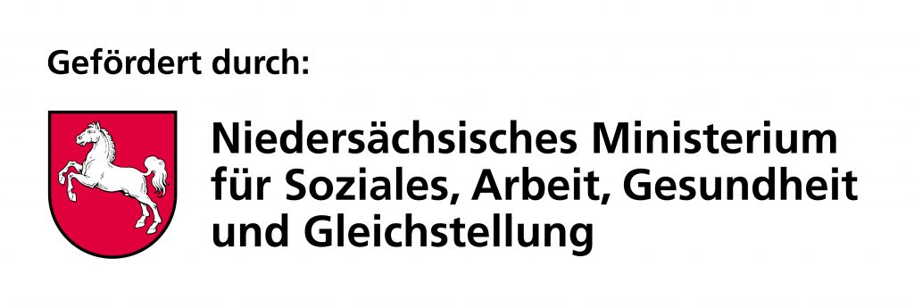 Gefördert vom Niedersächsischen Ministerium für Soziales, Arbeit, Gesundheit und Gleichstellung